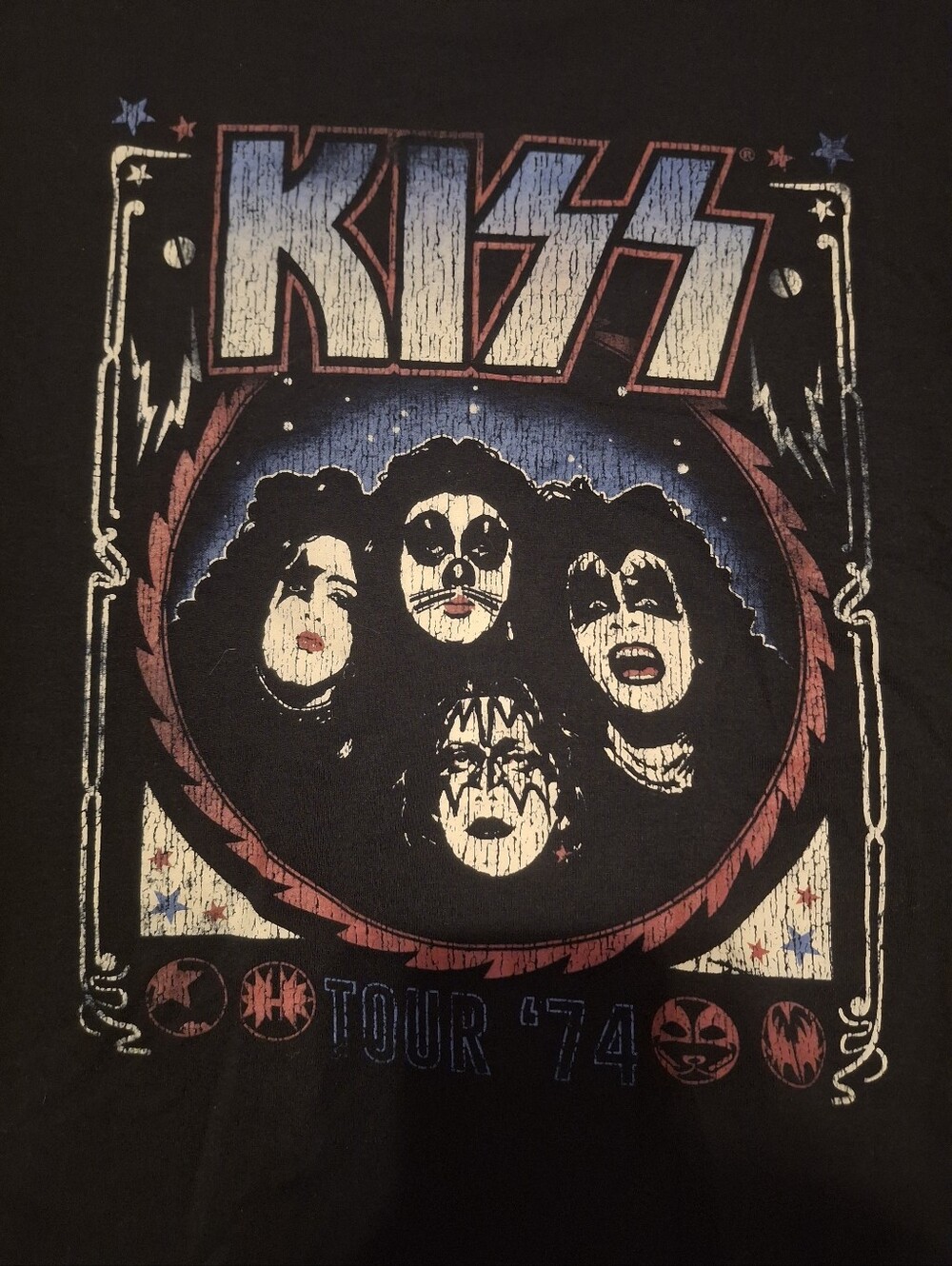 KISS Graphic Band Tee - Crop Top